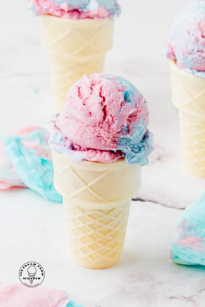 Cotton candy ice best sale cream recipe without machine