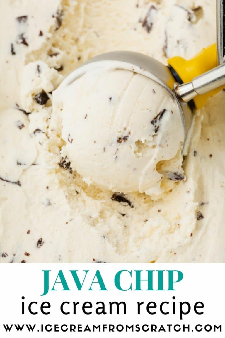 Java Chip Ice Cream - Ice Cream From Scratch