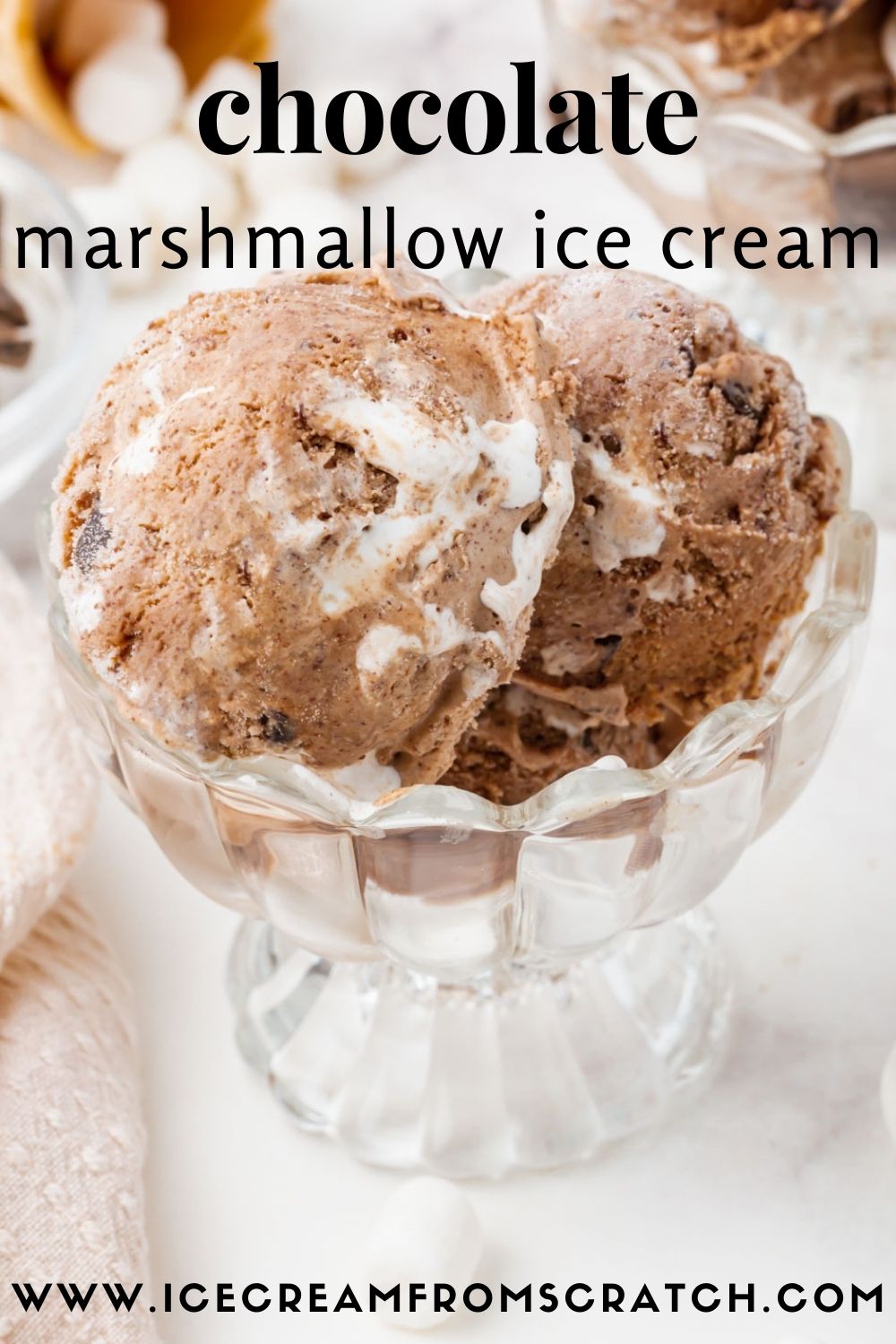 Chocolate Marshmallow Ice Cream Ice Cream From Scratch
