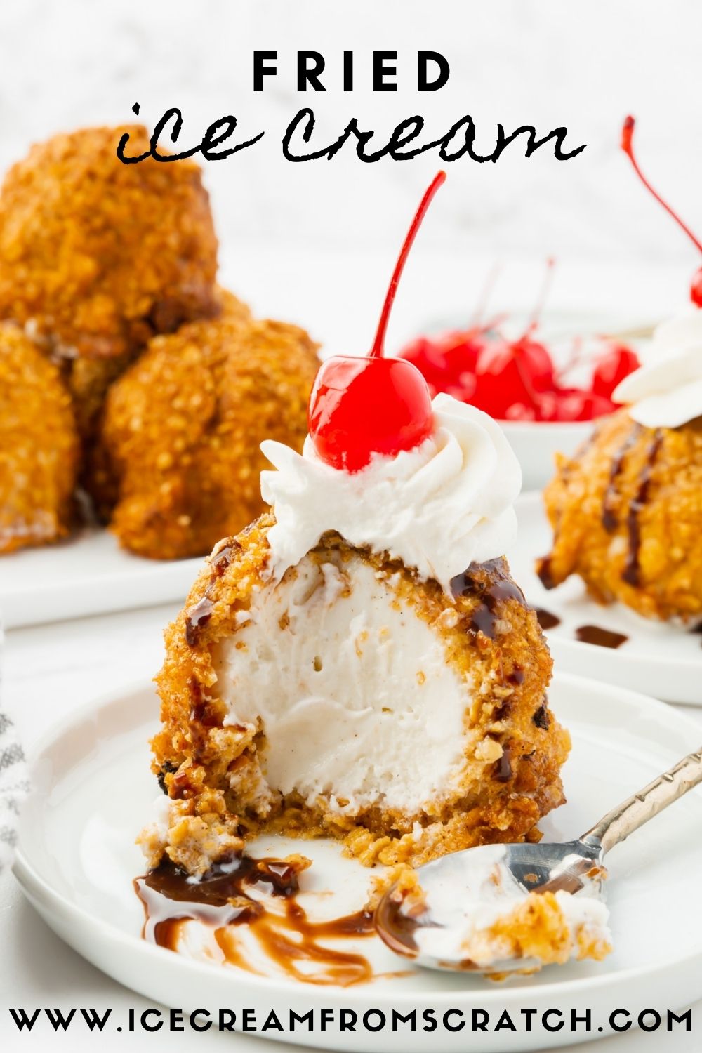 Easy Homemade Fried Ice Cream - Ice Cream From Scratch