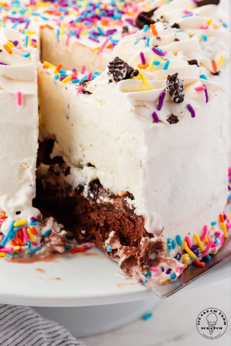 Ice Cream Cake - Ice Cream From Scratch