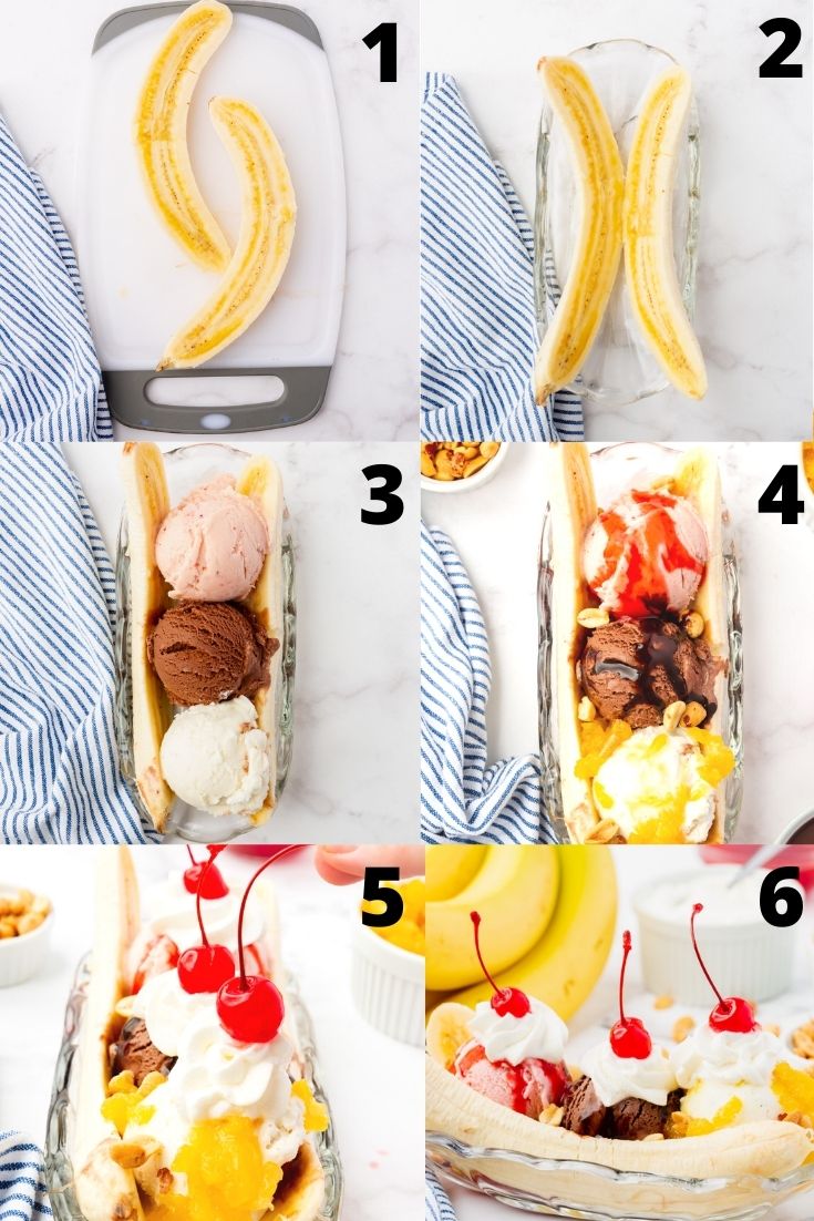 Banana Split How To Make A Traditional Banana Split