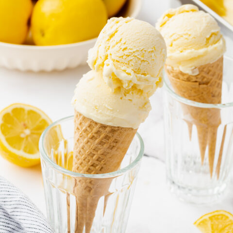 Lemon Ice Cream - Ice Cream From Scratch