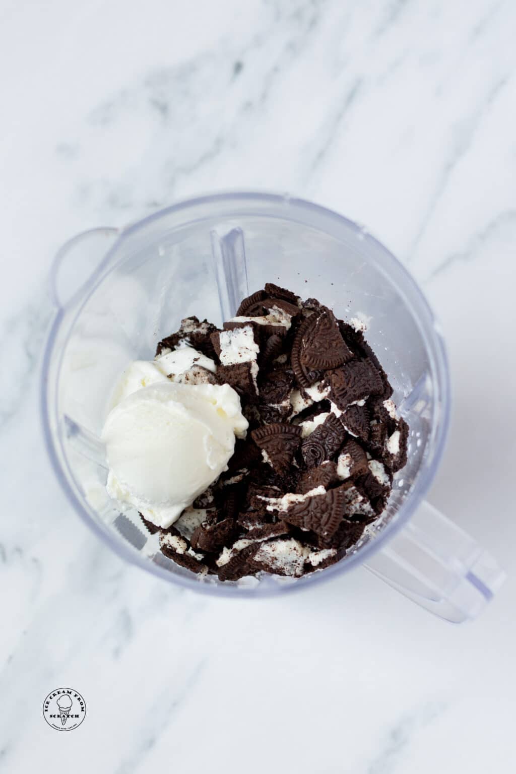 Oreo Milkshake Ice Cream From Scratch