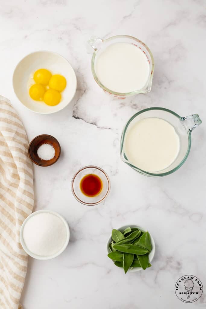 Sage Ice Cream Ice Cream From Scratch