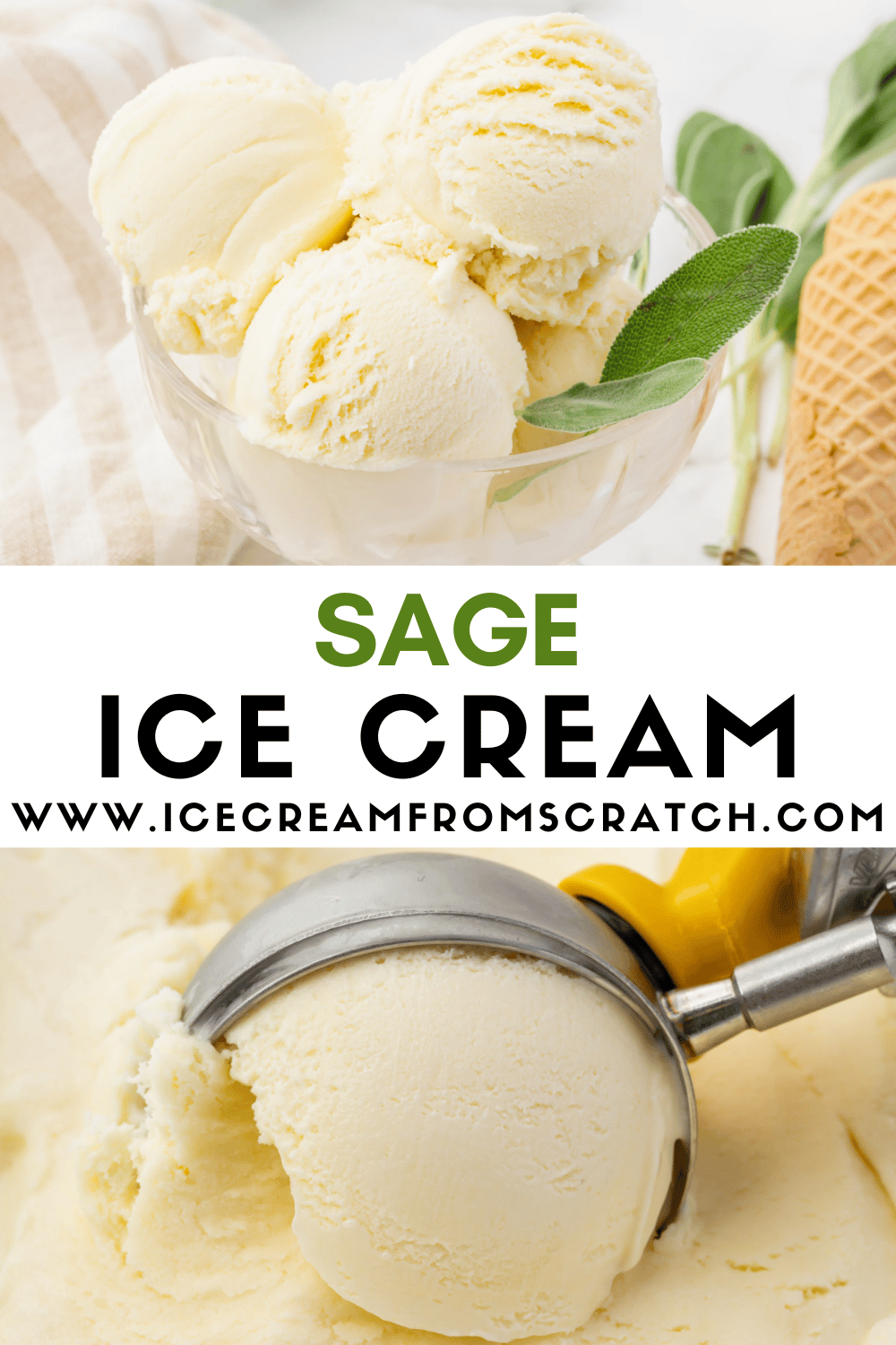 Sage Ice Cream Ice Cream From Scratch