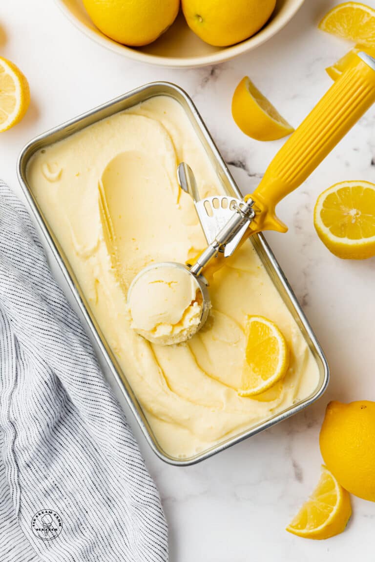 Lemon Custard Ice Cream