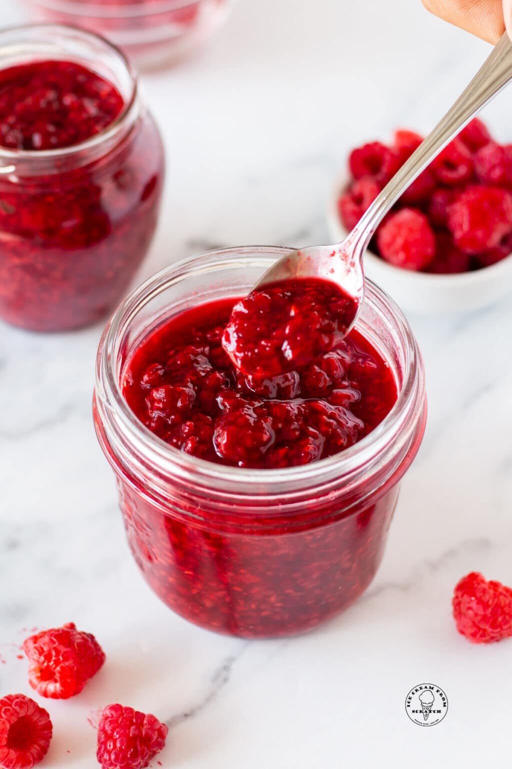 Raspberry Compote - Ice Cream From Scratch