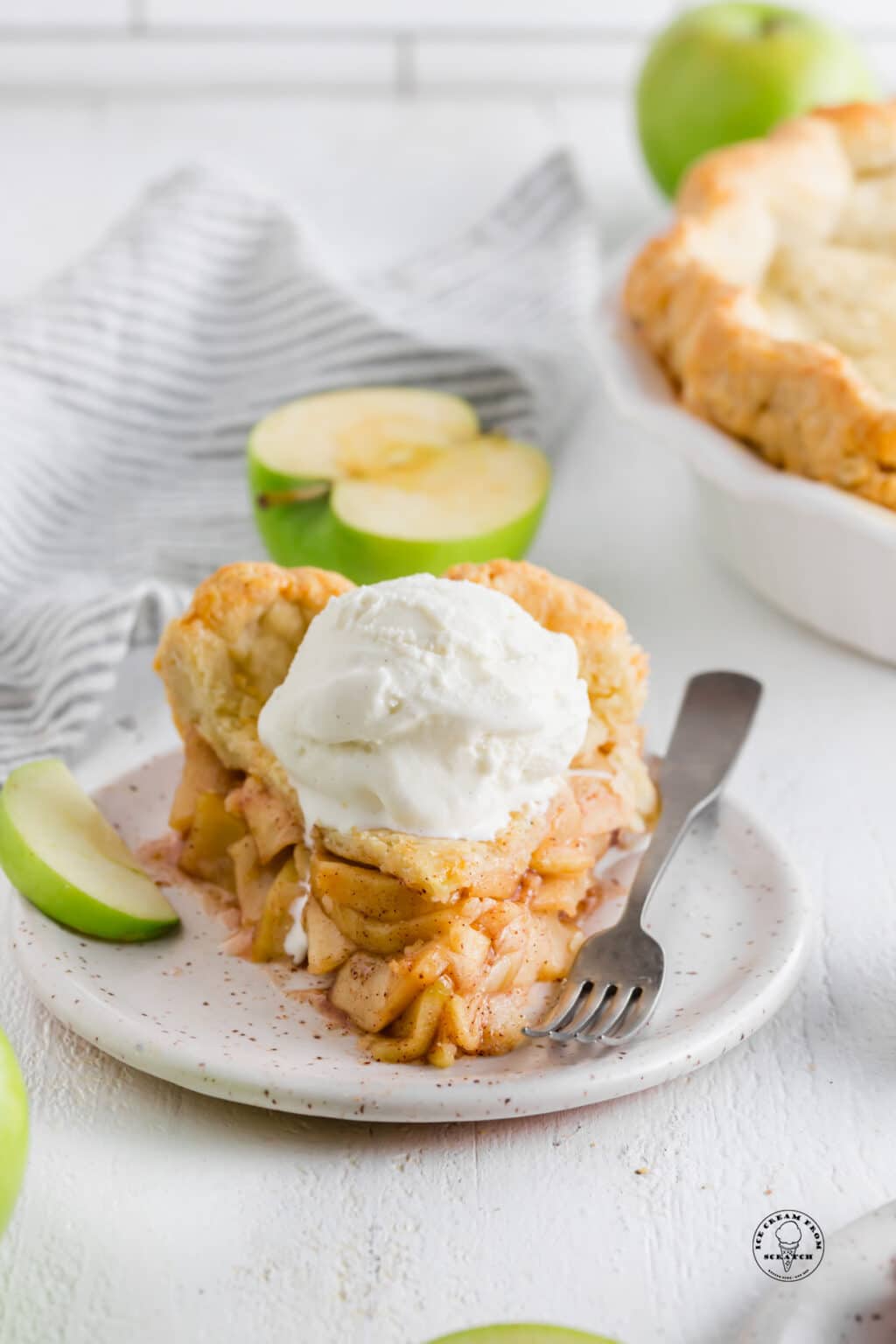 apple pie a la mode ice cream