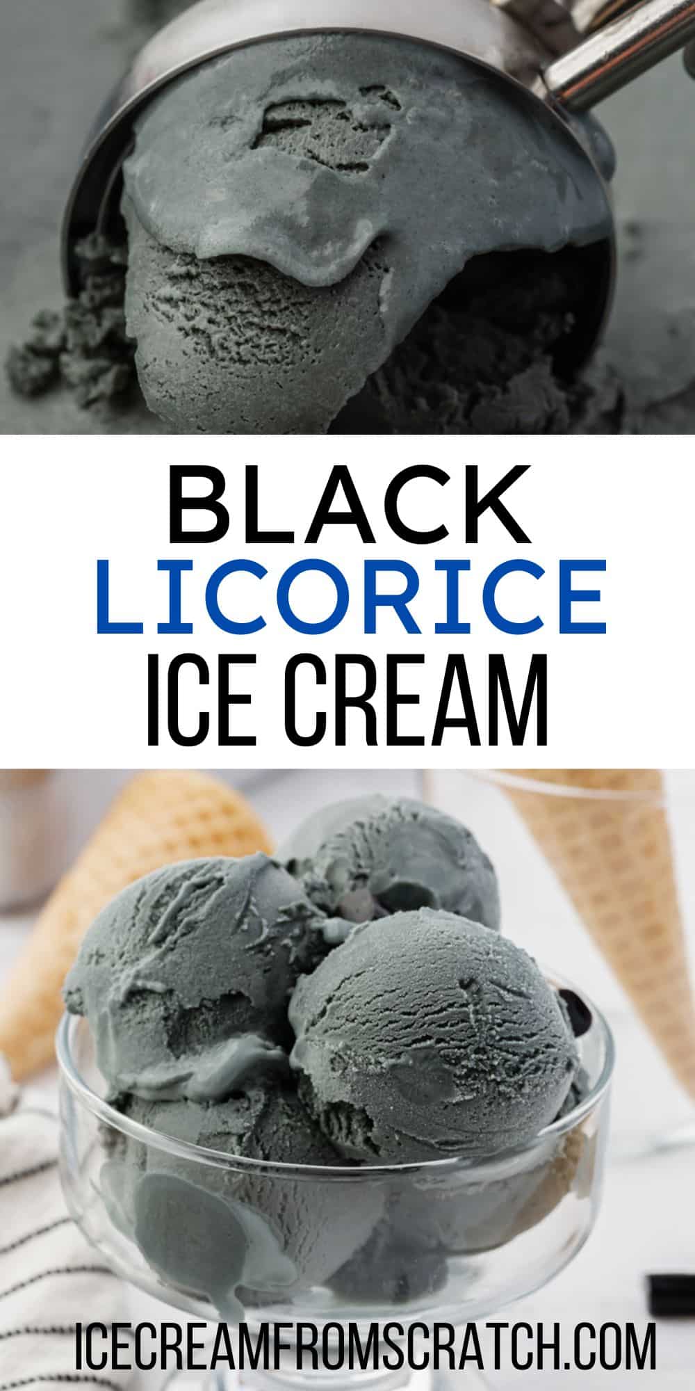 Black Licorice Ice Cream Ice Cream From Scratch