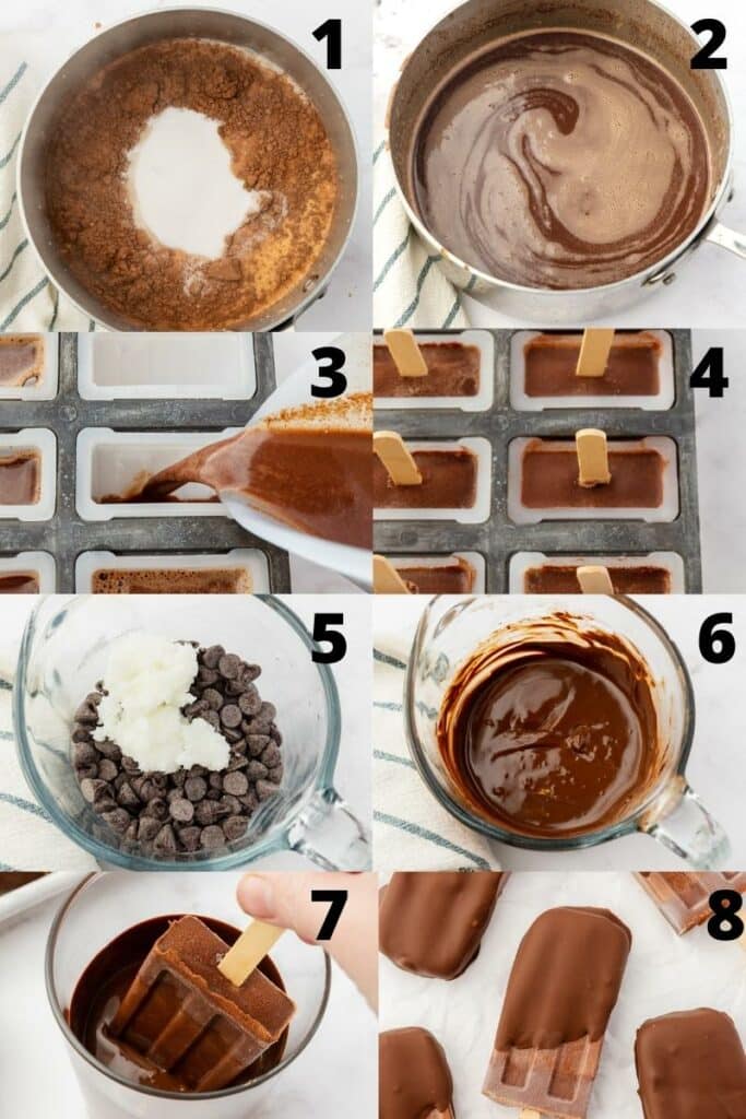 Chocolate Ice Cream Bars Ice Cream From Scratch