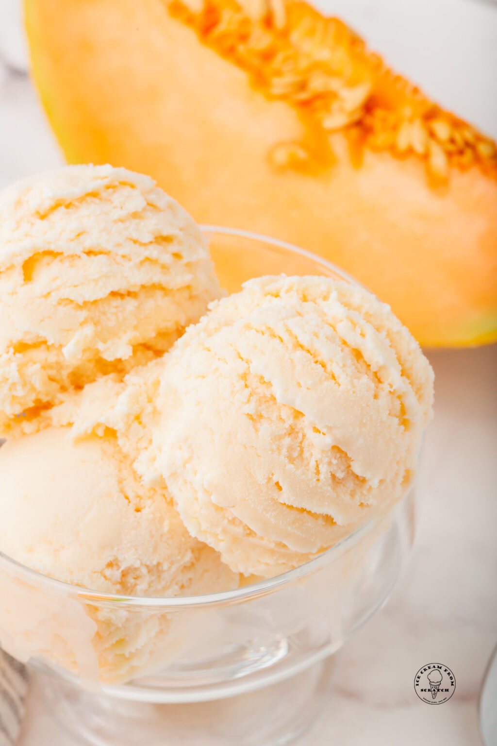 Cantaloupe Ice Cream Ice Cream From Scratch