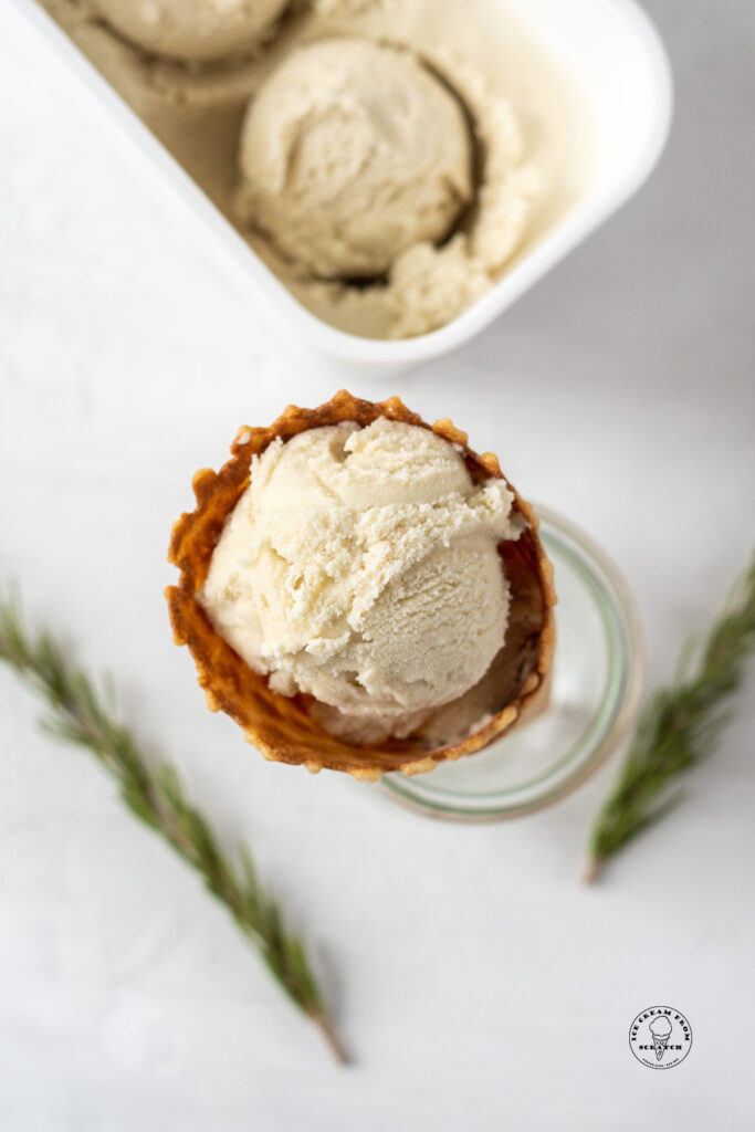 Rosemary Ice Cream Ice Cream From Scratch