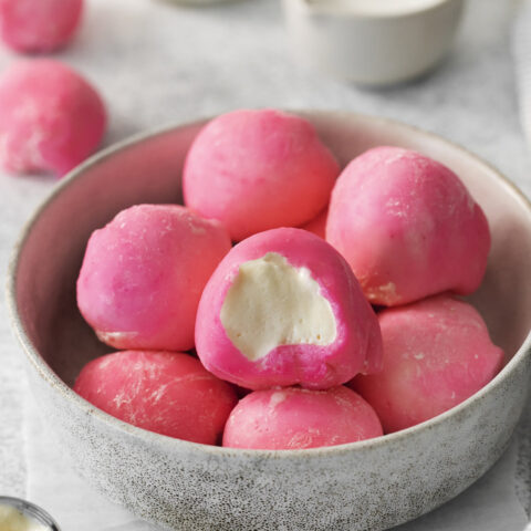 Homemade Mochi Ice Cream Recipe - Ice Cream From Scratch