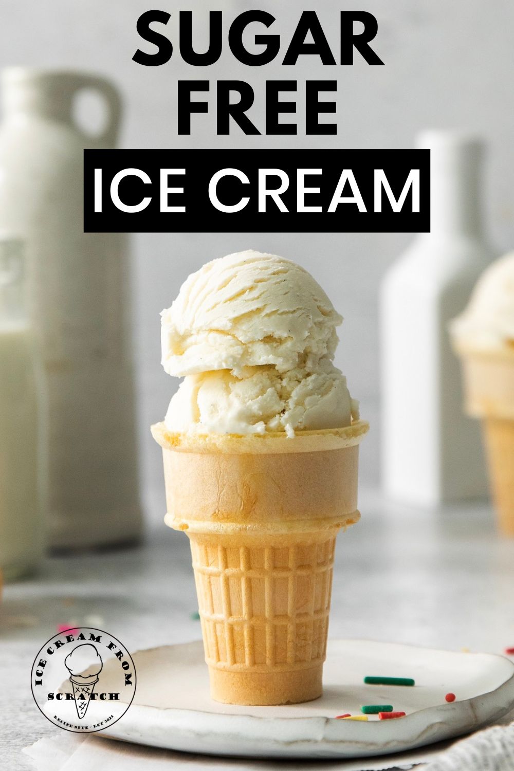 Sugar free ice cream recipe without ice best sale cream maker