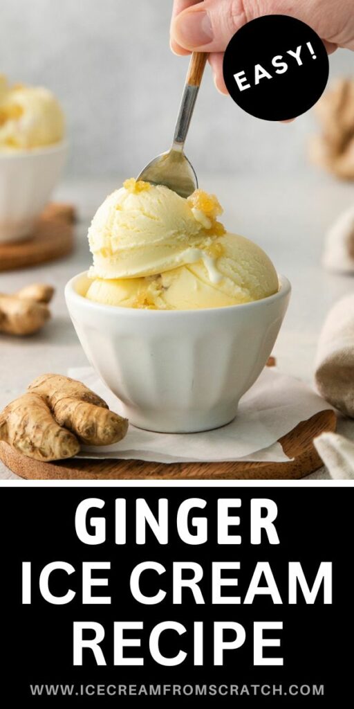 Easy Ginger Ice Cream Recipe Ice Cream From Scratch
