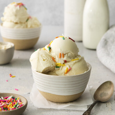 Easy Protein Ice Cream Recipe - Ice Cream From Scratch