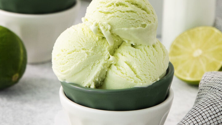 Lime ice cream without ice cream maker sale