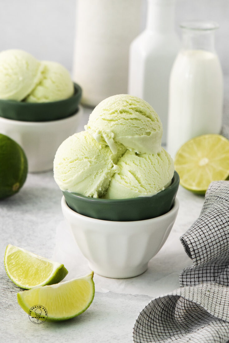 Easy Lime Ice Cream Recipe Ice Cream From Scratch