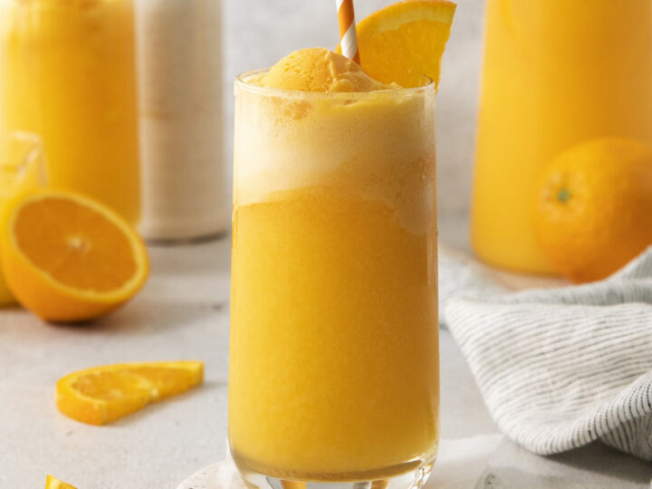 2-Ingredient Orange Sherbet Punch Recipe