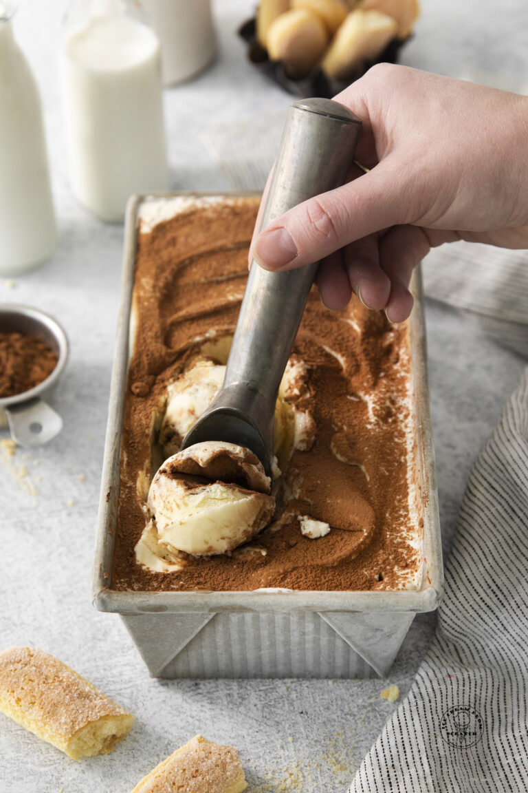 Easy Tiramisu Ice Cream Recipe Ice Cream From Scratch