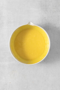 egg yolks and sugar mixed in a bowl